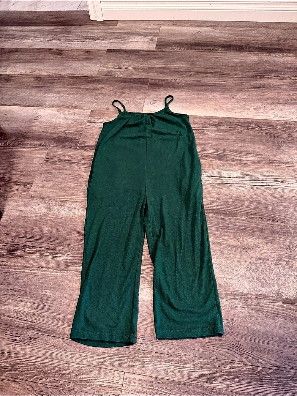 Gorlya Green Wide-Leg Jumpsuit